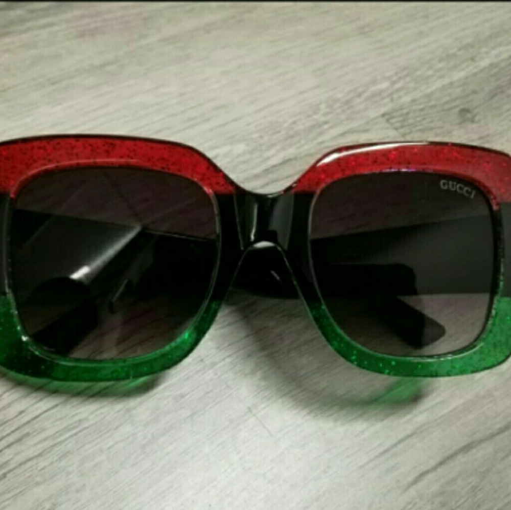 Wide Frame Gucci Sunglasses